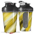 Decal Style Skin Wrap works with Blender Bottle 20oz Paint Blend Yellow (BOTTLE NOT INCLUDED)