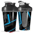 Decal Style Skin Wrap works with Blender Bottle 20oz Baja 0004 Blue Medium (BOTTLE NOT INCLUDED)