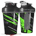 Decal Style Skin Wrap works with Blender Bottle 20oz Baja 0014 Neon Green (BOTTLE NOT INCLUDED)
