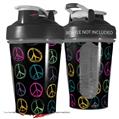 Decal Style Skin Wrap works with Blender Bottle 20oz Kearas Peace Signs Black (BOTTLE NOT INCLUDED)