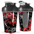 Decal Style Skin Wrap works with Blender Bottle 20oz Emo Graffiti (BOTTLE NOT INCLUDED)
