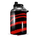 Skin Decal Wrap for 2017 RTIC One Gallon Jug Zebra Red (Jug NOT INCLUDED) by WraptorSkinz