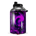 Skin Decal Wrap compatible with 2017 RTIC One Gallon Jug Liquid Metal Chrome Purple (Jug NOT INCLUDED) by WraptorSkinz