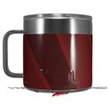 Skin Decal Wrap for Yeti Coffee Mug 14oz VintageID 25 Red - 14 oz CUP NOT INCLUDED by WraptorSkinz