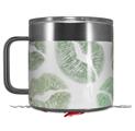 Skin Decal Wrap for Yeti Coffee Mug 14oz Green Lips - 14 oz CUP NOT INCLUDED by WraptorSkinz