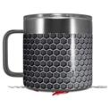 Skin Decal Wrap for Yeti Coffee Mug 14oz Mesh Metal Hex - 14 oz CUP NOT INCLUDED by WraptorSkinz