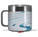 Skin Decal Wrap for Yeti Coffee Mug 14oz Marble Beach - 14 oz CUP NOT INCLUDED by WraptorSkinz