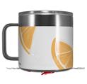 Skin Decal Wrap compatible with Yeti Coffee Mug 14oz Oranges - 14 oz CUP NOT INCLUDED by WraptorSkinz