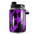 Skin Decal Wrap for Yeti Half Gallon Jug Purple Leopard - JUG NOT INCLUDED by WraptorSkinz