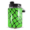 Skin Decal Wrap for Yeti Half Gallon Jug Ripped Fishnets Green - JUG NOT INCLUDED by WraptorSkinz