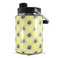 Skin Decal Wrap for Yeti Half Gallon Jug Kearas Daisies Yellow - JUG NOT INCLUDED by WraptorSkinz