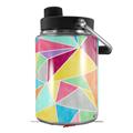 Skin Decal Wrap for Yeti Half Gallon Jug Brushed Geometric - JUG NOT INCLUDED by WraptorSkinz