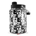 Skin Decal Wrap for Yeti Half Gallon Jug Skull Checker - JUG NOT INCLUDED by WraptorSkinz