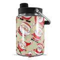 Skin Decal Wrap for Yeti Half Gallon Jug Lots of Santas - JUG NOT INCLUDED by WraptorSkinz