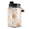 Skin Decal Wrap for Yeti Half Gallon Jug Flowers Pattern 15 - JUG NOT INCLUDED by WraptorSkinz