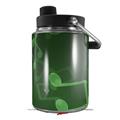 Skin Decal Wrap for Yeti Half Gallon Jug Bokeh Music Green - JUG NOT INCLUDED by WraptorSkinz