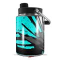 Skin Decal Wrap for Yeti Half Gallon Jug Baja 0040 Neon Teal - JUG NOT INCLUDED by WraptorSkinz