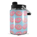 Skin Decal Wrap for Yeti Half Gallon Jug Donuts Blue - JUG NOT INCLUDED by WraptorSkinz