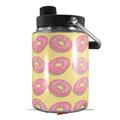 Skin Decal Wrap for Yeti Half Gallon Jug Donuts Yellow - JUG NOT INCLUDED by WraptorSkinz