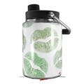Skin Decal Wrap for Yeti Half Gallon Jug Green Lips - JUG NOT INCLUDED by WraptorSkinz