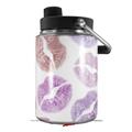 Skin Decal Wrap for Yeti Half Gallon Jug Pink Purple Lips - JUG NOT INCLUDED by WraptorSkinz