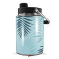 Skin Decal Wrap for Yeti Half Gallon Jug Palms 01 Blue On Blue - JUG NOT INCLUDED by WraptorSkinz