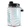 Skin Decal Wrap for Yeti Half Gallon Jug Palms 02 Blue - JUG NOT INCLUDED by WraptorSkinz