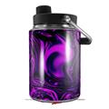 Skin Decal Wrap compatible with Yeti Half Gallon Jug Liquid Metal Chrome Purple - JUG NOT INCLUDED by WraptorSkinz