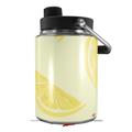 Skin Decal Wrap compatible with Yeti Half Gallon Jug Lemons Yellow - JUG NOT INCLUDED by WraptorSkinz