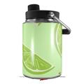 Skin Decal Wrap compatible with Yeti Half Gallon Jug Limes Green - JUG NOT INCLUDED by WraptorSkinz
