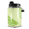 Skin Decal Wrap compatible with Yeti Half Gallon Jug Limes Yellow - JUG NOT INCLUDED by WraptorSkinz
