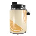 Skin Decal Wrap compatible with Yeti Half Gallon Jug Oranges Orange - JUG NOT INCLUDED by WraptorSkinz