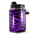 Skin Decal Wrap for Yeti Half Gallon Jug Purple Zebra - JUG NOT INCLUDED by WraptorSkinz