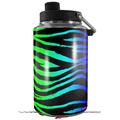 Skin Decal Wrap for Yeti 1 Gallon Jug Rainbow Zebra - JUG NOT INCLUDED by WraptorSkinz