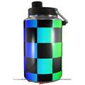 Skin Decal Wrap for Yeti 1 Gallon Jug Rainbow Checkerboard - JUG NOT INCLUDED by WraptorSkinz