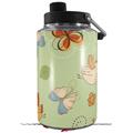 Skin Decal Wrap for Yeti 1 Gallon Jug Birds Butterflies and Flowers - JUG NOT INCLUDED by WraptorSkinz