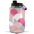 Skin Decal Wrap for Yeti 1 Gallon Jug Brushed Circles Pink - JUG NOT INCLUDED by WraptorSkinz