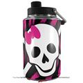 Skin Decal Wrap for Yeti 1 Gallon Jug Pink Zebra Skull - JUG NOT INCLUDED by WraptorSkinz