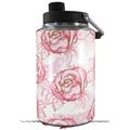 Skin Decal Wrap for Yeti 1 Gallon Jug Flowers Pattern Roses 13 - JUG NOT INCLUDED by WraptorSkinz
