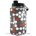 Skin Decal Wrap for Yeti 1 Gallon Jug Locknodes 04 Burnt Orange - JUG NOT INCLUDED by WraptorSkinz