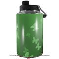 Skin Decal Wrap for Yeti 1 Gallon Jug Bokeh Butterflies Green - JUG NOT INCLUDED by WraptorSkinz