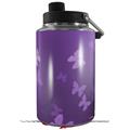 Skin Decal Wrap for Yeti 1 Gallon Jug Bokeh Butterflies Purple - JUG NOT INCLUDED by WraptorSkinz