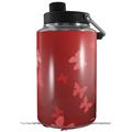 Skin Decal Wrap for Yeti 1 Gallon Jug Bokeh Butterflies Red - JUG NOT INCLUDED by WraptorSkinz