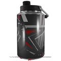 Skin Decal Wrap for Yeti 1 Gallon Jug Baja 0023 Red Dark - JUG NOT INCLUDED by WraptorSkinz