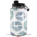 Skin Decal Wrap for Yeti 1 Gallon Jug Blue Green Lips - JUG NOT INCLUDED by WraptorSkinz