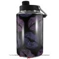 Skin Decal Wrap for Yeti 1 Gallon Jug Purple And Black Lips - JUG NOT INCLUDED by WraptorSkinz
