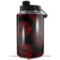 Skin Decal Wrap for Yeti 1 Gallon Jug Red And Black Lips - JUG NOT INCLUDED by WraptorSkinz