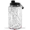 Skin Decal Wrap for Yeti 1 Gallon Jug Fall Black On White - JUG NOT INCLUDED by WraptorSkinz
