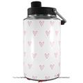 Skin Decal Wrap for Yeti 1 Gallon Jug Hearts Pink - JUG NOT INCLUDED by WraptorSkinz