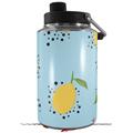 Skin Decal Wrap for Yeti 1 Gallon Jug Lemon Blue - JUG NOT INCLUDED by WraptorSkinz